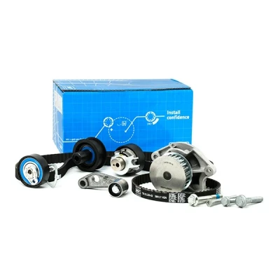 Image of 036109119AG, 036109119M, 036109119P, 036109119Q, 036109181A Water Pump + Timing Belt Kit SKF VKMC 01121 1 VOLKSWAGEN: Golf 4, 5