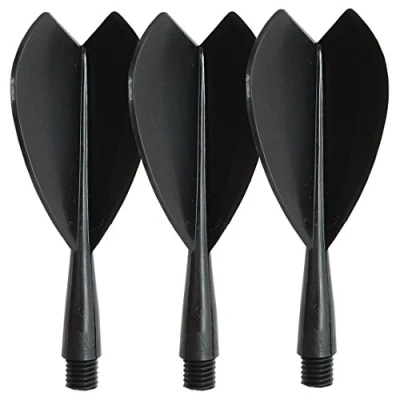 Image of 1/4&quot; Inch Thread All In One Bar Flights &amp; Stems Moulded (10 Sets)