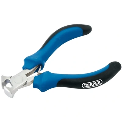 Image of Draper Soft Grip End Cutting Mini Pliers, 100mm
