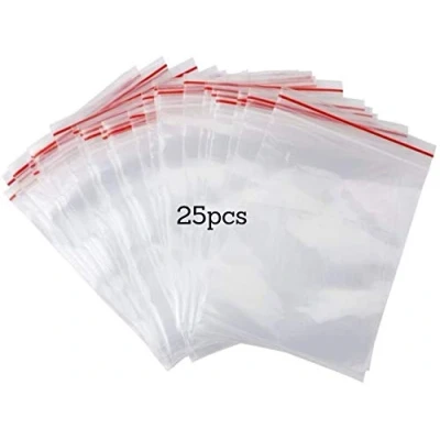 Image of Resealable Clear Plastic Bags Thick and Durable Zip Lock Closure Cookie Jewellery Packaging Food Bag Baggies Small Ziplock (30x40cm)
