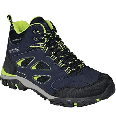 Image of Regatta Kids Holcombe IEP Walking Boots Navy 11 UK