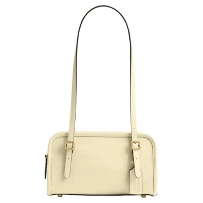 Image of Coach THE Originals Crinkle Patent Leather Swing ZIP Handbag, Women&#039;s, Size: ONE, Moonlight