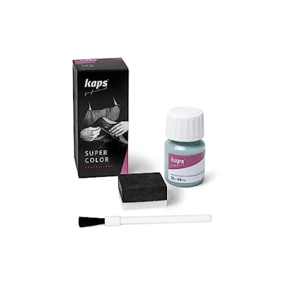 Image of Kaps Super Color, Leather Dye for Natural Leather, Faux and Fabric, 25 ml (164 Blue pastel)