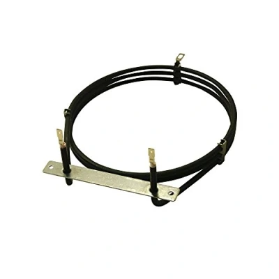 Image of Zanussi Fan Oven Heater Element. Genuine part number 3117704001
