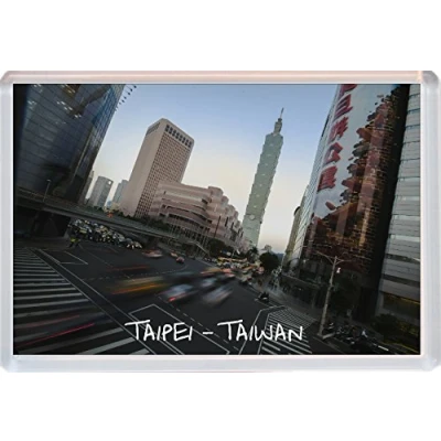 Image of Taipei Taiwan Jumbo Fridge Magnet ID930