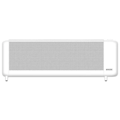Image of MYLEK Low Level Heater Mica Radiator Advanced Thermostat Control Floor Standing Energy Panel (2000W White)