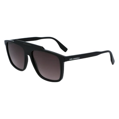 Image of KARL Lagerfeld Unisex Sunglasses, Size: 58, Black