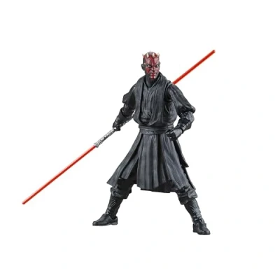 Image of Star Wars The Black Series Darth Maul, Phantom Menace Collectible 6 Inch Action Figure