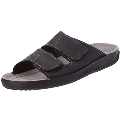 Image of Beck Men&#039;s Ben Slippers, Brown, 12 UK