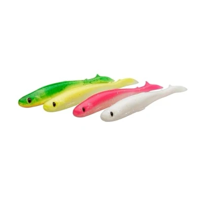 Image of Savage Gear Slender Scoop Shad 11cm (7gr) Dark Water Mix (4 stuks)