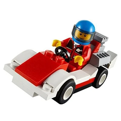 Image of Lego City Race Car &amp; Driver (Bagged) 30150