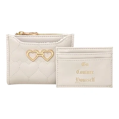 Image of Juicy Couture Bifold Wallet with Pullout Card Holder, Straight from the Heart Crystal