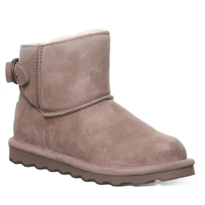Image of Bearpaw Women&#039;s 2713W Ankle Boot, TAUPE CAVIAR, 5 UK
