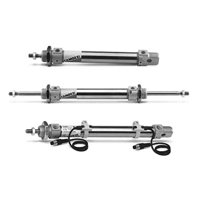 Image of Camozzi 24N1A16A010 Mini Cylinder, Single Acting, 16 mm Bore, 10 Stroke