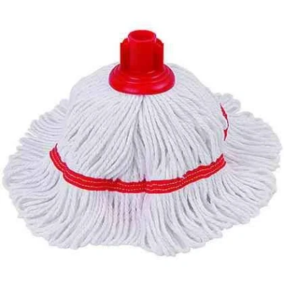 Image of Robert Scott YLRD20 Hygiemix Socket Mop, Red Pack of 4