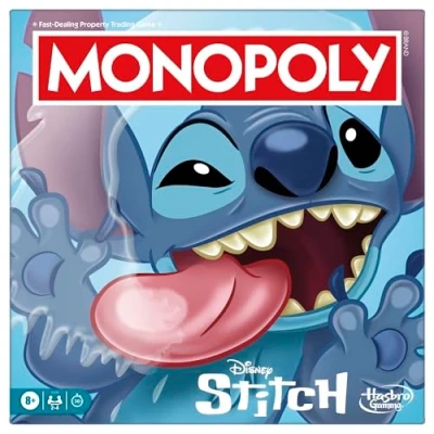 Image of Monopoly Disney Stitch Edition Board Game English Version