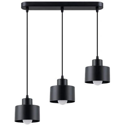 Image of Savar Bar Pendant Ceiling Light Black