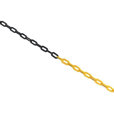 Image of Matlock 6mm x 25m Yellow &amp; Black Chain Pack