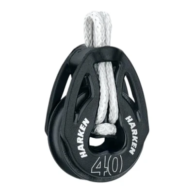 Image of HARKEN Sailing Dinghy Boat &amp; Yachting T2 Loop Soft Attach Block Lightweight Size 40mm