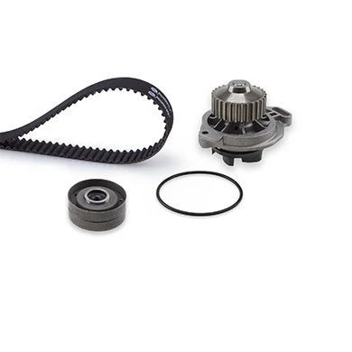 Image of T41175, WP0024 water pump + Timing Belt Kit GATES KP15245 with G Force Redline CVT AUDI: 100 C3 Avant, Quattro, Saloon