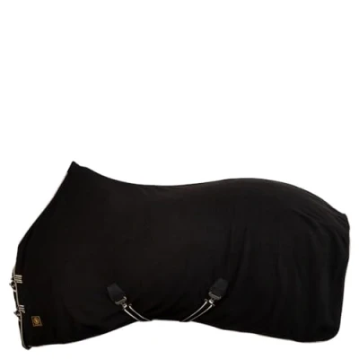 Image of BR Blanket Classic fleece Black Back length: 155 cm &amp; Bottom 205