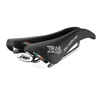 Image of SMP 4BIKE STRATOS BLACK 2018 SADDLE