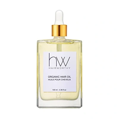 Image of Hairworthy Hairrepair 100% Organic Natural Argan, Coconut, Jojoba, Almond &amp; Vitamin E Oil For Damaged Hair Experience Healthy, Silky Shiny