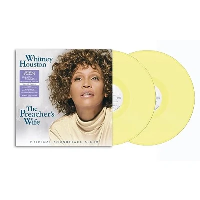 Image of Whitney Houston The Preacher&#039;s Wife Opaque Yellow vinyl Sealed 2023 UK 2 LP set 19658714701