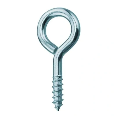 Image of Zinc Plated Steel Screw In Eyes, 40 mm (1.1/2 inch) Pack of 25