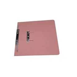 Image of Exacompta Guildhall Transfer Spiral File 315gsm Foolscap 348 PNK
