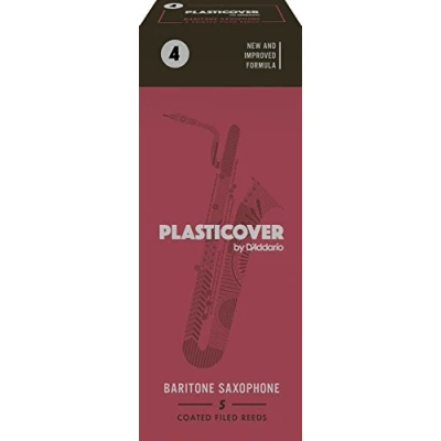 Image of Rico Plasticover 4.0 Strength Reeds for Baritone Sax (Pack of 5)