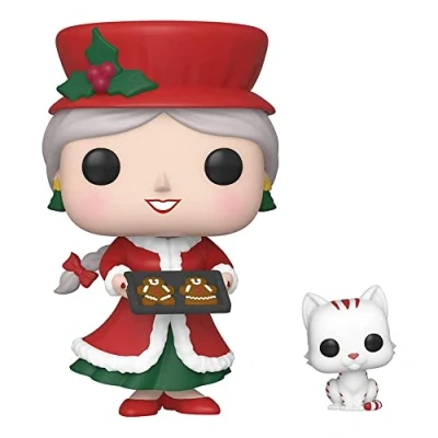 Image of Funko POP! Holiday Mrs. Claus Collectable Vinyl Figure Gift Idea Official Merchandise Toys for Kids &amp; Adults Model Collectors and Display