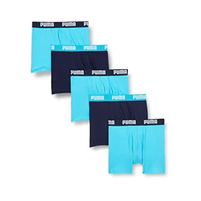 Image of PUMA Boys Boxer, Bright Blue, 170 176 (Pack of 5)