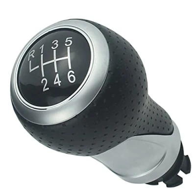 Image of FanPaYY Gear Shift Knob, 6 Speed Car Stick Knob Head for A4 B6 B7 B8 A6 S4 8K A5 8T Q5 8R S Line Ibiza 6J Seat Leon Mk1 Golf MK4
