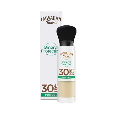 Image of HAWAIIAN TROPIC Mineral Powder Brush SPF 30 Sun Protection