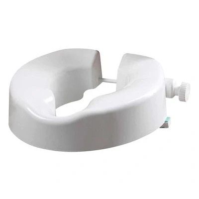 Image of Helping Hand Unifix 4 Inch (10Cm) Raised Toilet Seat White. Mobility Aid, Easy To Fit