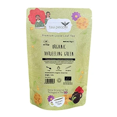 Image of Tea People Organic Darjeeling Green 60g Retail Pack
