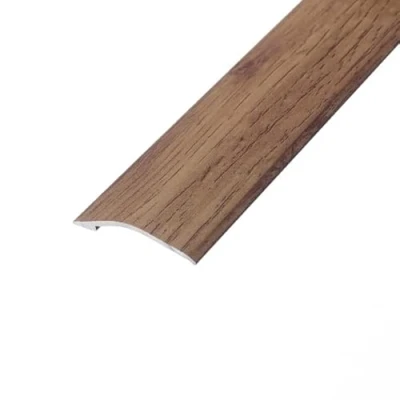 Image of eXtreme Self Adhesive Angle Edge Flooring Strip 3ft Stick Down Door for Laminate, Tile, Wood, &amp; Lino Sturdy, Waterproof, and Dirt Resistant Ramp Threshold Bar Antique Brown