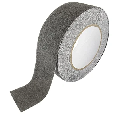 Image of SeKi Non Slip Adhesive Tape, Grey, 50 mm x 10 m, Safety Tape for Stairs, Steps, Tiles, Ramps, Ladders or Flooring, Self