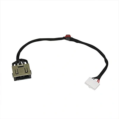 Image of GinTai DC Power Jack Charging Port Socket Cable Replacement For Lenovo IdeaPad 300 15IBR 15ISK 17ISK