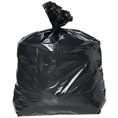 Image of Ideal 365 Medium Duty Black Refuse Sacks/Bin Bags/Bin Liners(200Pack) (1 case)