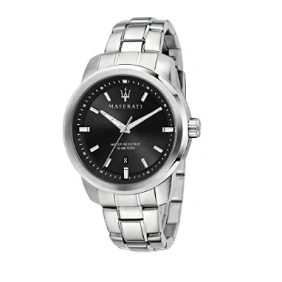 Image of Maserati Successo Men&#039;s Watch, Time and Date, Made of Stainless Steel R8853121006