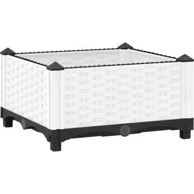 Image of vidaXL Raised Bed 40x40x23 cm Polypropylene