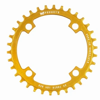 Image of HKT 34T 104 BCD MOUNTAIN BIKE CHAINRING (Gold)
