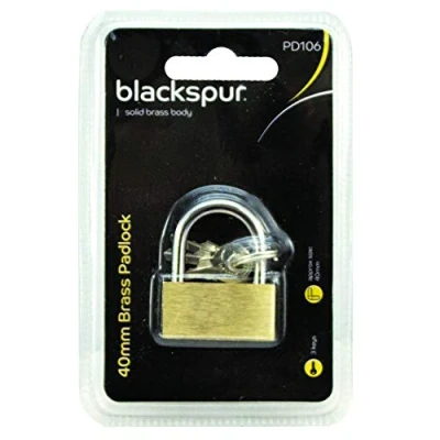 Image of 4cm Brass Padlock By Blackspur