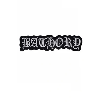 Image of Bathory Metal Band Patch Badge Embroidered Iron on Applique Accessory