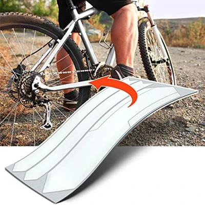 Image of Luxshield Bike Chainstay Paint Protection Film Set Transparent Matt &amp; Self Adhesive