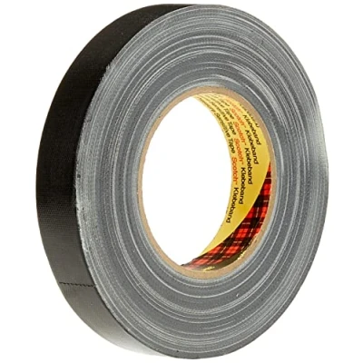 Image of 3M 389 Universal High Strength Fabric Tape, 25 mm x 50 m, Black