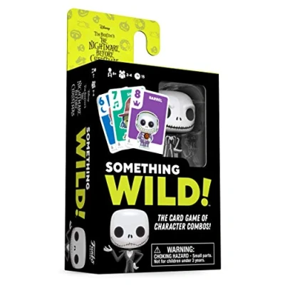 Image of Funko Something Wild Family Card The Nightmare Before Christmas(Includes Collectable Mini POP!) Ideal For Children Ages 6 And Up Fun Whole Board Game 51891