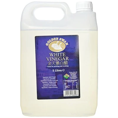 Image of Golden Swan White Vinegar, 5 l (Pack of 4)
